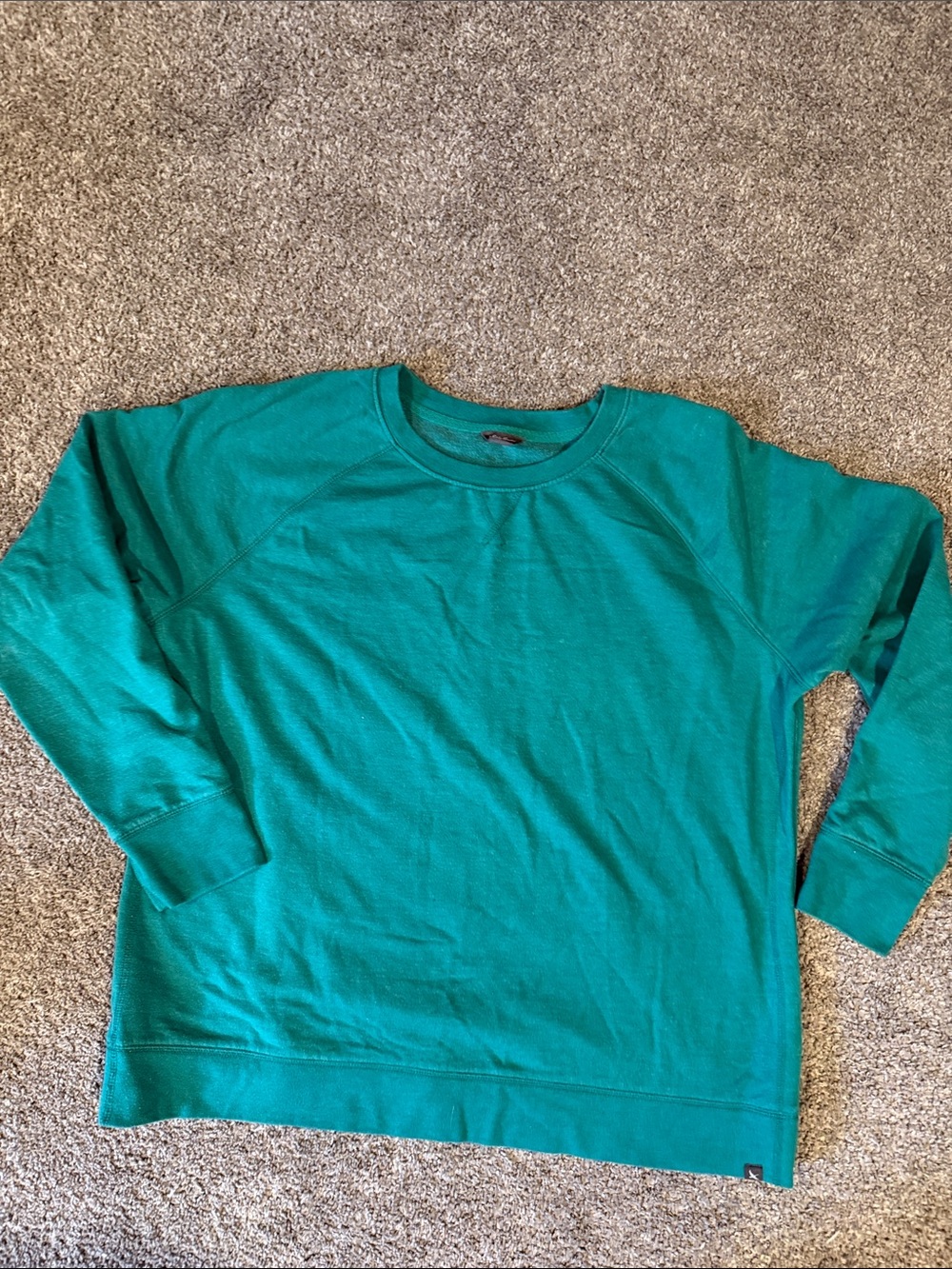 Eddie Bauer women’s Teal Crewneck Sweatshirt